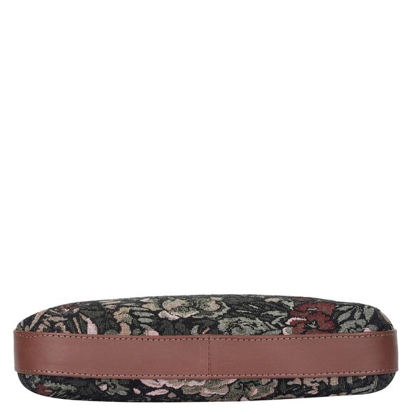 Vintage Pattern Tapestry Fabric Hobo Bag For Women | Shoulder Sling Bag - Picture 6 of 9